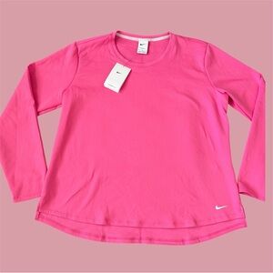 Nike Therma-Fit Pink Long Sleeve Shirt